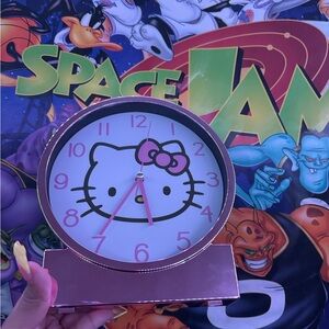 Hello Kitty Pink Clock